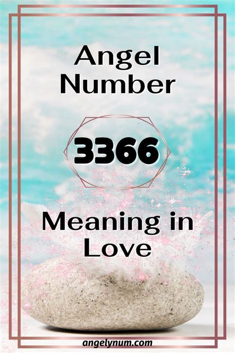 angel number 3366